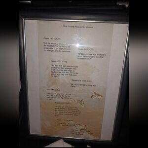 Bible Verses Picture Digital Art Print